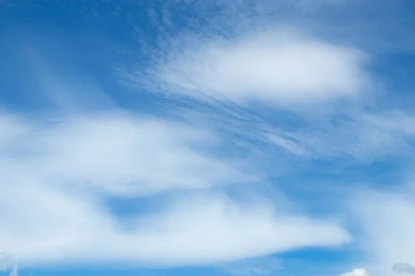 Altostratus Nuvens Contra Céu Azul Protetor Tela — Fotografia de Stock