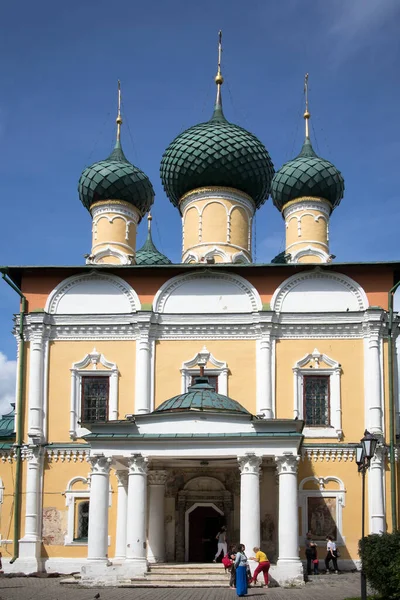 Uglich Rusland Juli 2020 Transfiguratie Kathedraal Kathedraal Belangrijkste Tempel Van — Stockfoto