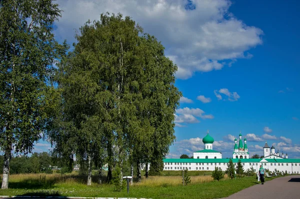 Russia Leningrad Region August 2020 Holy Trinity Alexander Svirsky Male — Stock Photo, Image