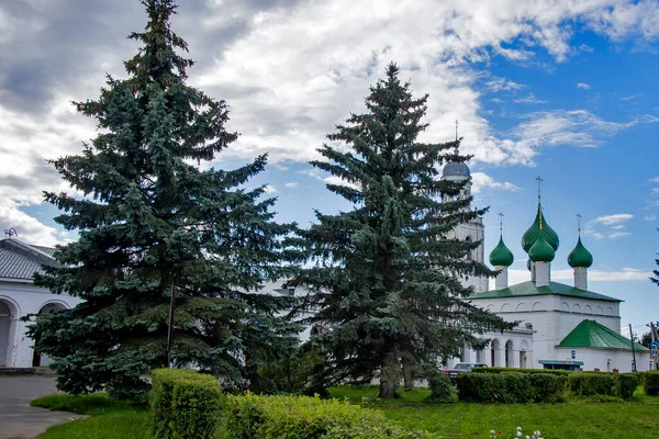 Poshekhonye Région Yaroslavl Russie Août 2020 Vue Poshekhonye Avec Église — Photo