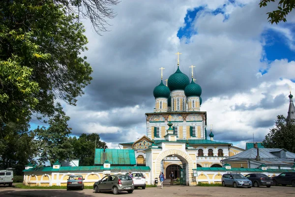 Tutayev Óblast Yaroslavl Rusia Julio 2020 Lugares Sagrados Región Catedral — Foto de Stock