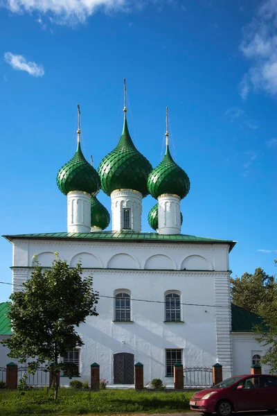 Poshekhonye Région Yaroslavl Russie Août 2020 Vue Poshekhonye Avec Église — Photo