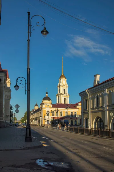 Rybinsk Russland August 2020 Roter Gostiny Dvor Gebäude Des Rybinsky — Stockfoto