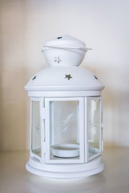 Klasik beyaz fener ışığı 