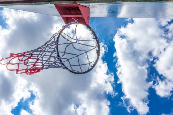Canestro Basket Nuvola — Foto Stock