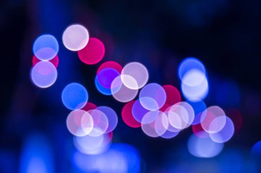 Bulanık soyut ışıklar bokeh arkaplan