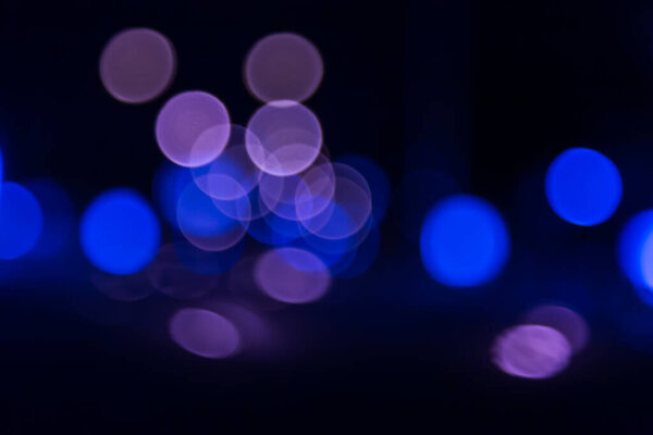 defocused lights bokeh background