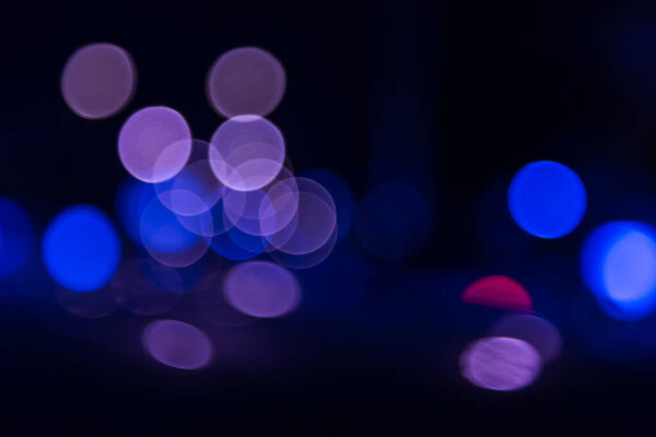 defocused lights bokeh background