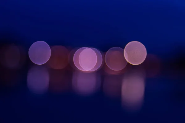 Огни Bokeh Использовать Фона — стоковое фото