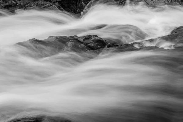 Cascata Foresta Natura Fondo Vintage — Foto Stock