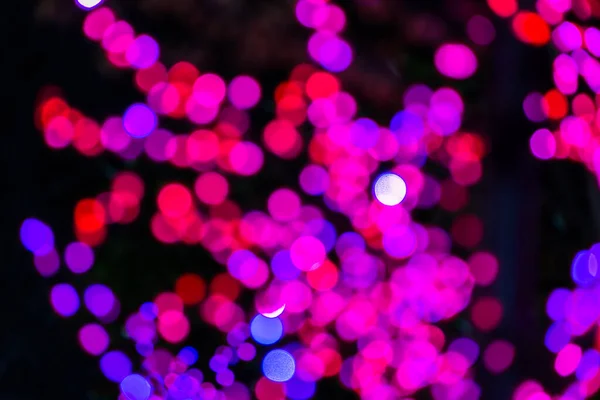 Multicolored Defocused Lights Background — Stock Photo, Image