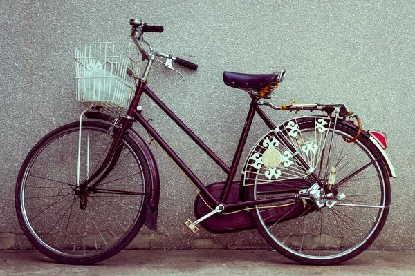 Bicicleta Vieja Bicicleta Calle —  Fotos de Stock