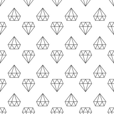 Elmas karanlık vektör lineer geometrik seamless modeli