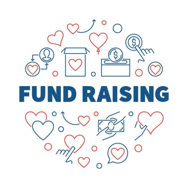 Vektör yaratıcı anahat illüstrasyon fon