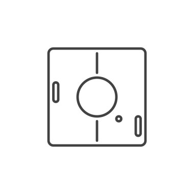 Retro Klasik bilgisayar oyunu anahat kavramı vektör simge