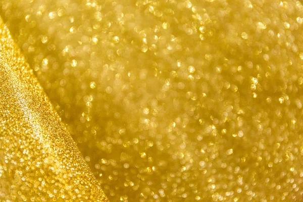 Verschwommener Goldener Glitzerhintergrund Für Urlaub Und Jedes Projekt Geringe Schärfentiefe — Stockfoto