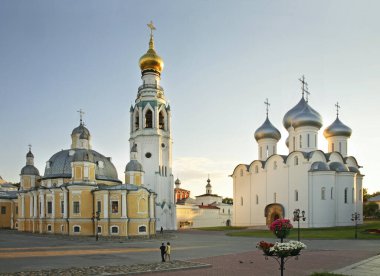 Kremlin Meydanı, Vologda. Rusya