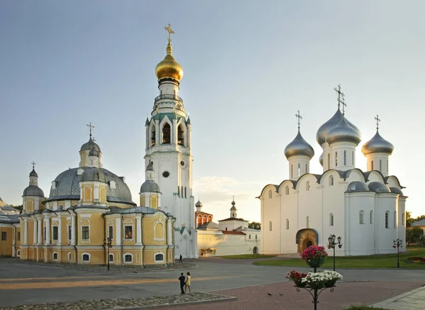 Praça Kremlin Vologda Rússia — Fotografia de Stock