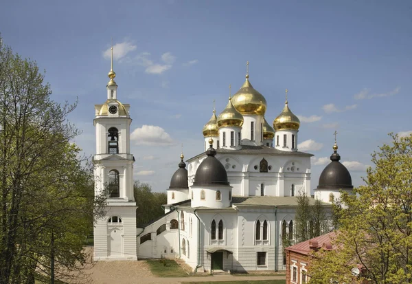 Catedral Dormição Dmitrov Kremlin Rússia — Fotografia de Stock