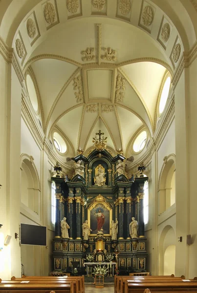 Igreja São Nicolau Abadia Beneditina Jaroslaw Polónia — Fotografia de Stock