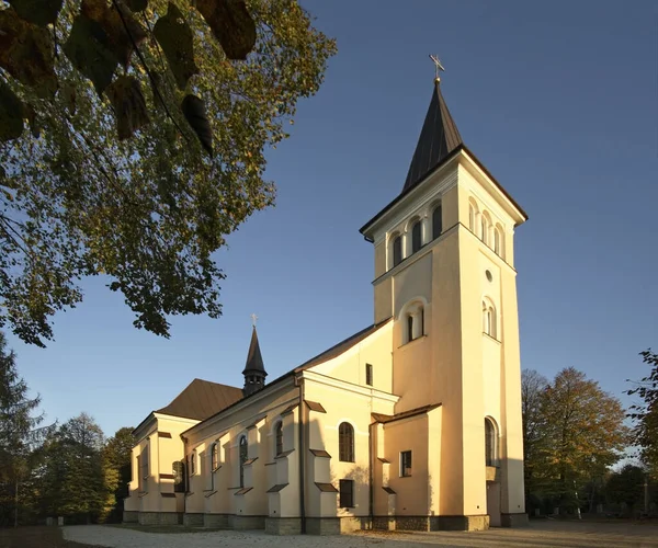 Iglesia San Estanislao Kostka Bircza Podkarpackie Voivodato Polonia —  Fotos de Stock