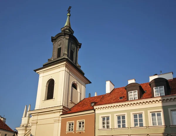 Iglesia San Jacinto Varsovia Polonia — Foto de Stock