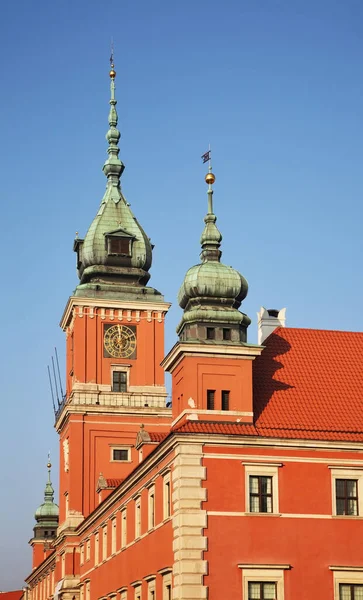 Castillo Real Varsovia Polonia — Foto de Stock