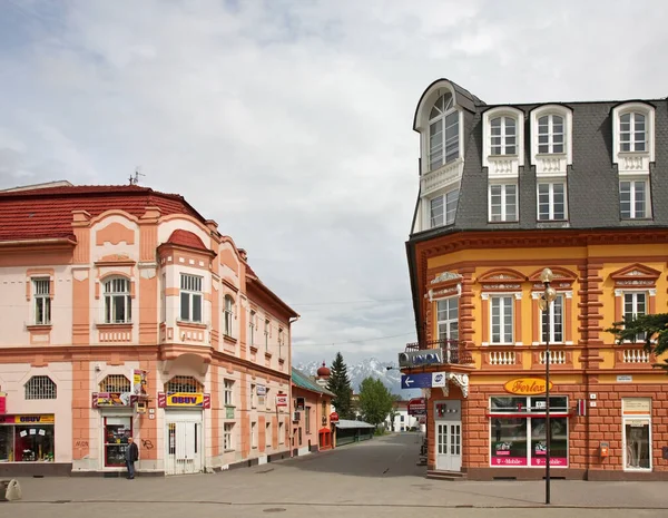 Piazza Sant Egidio Poprad Slovacchia — Foto Stock