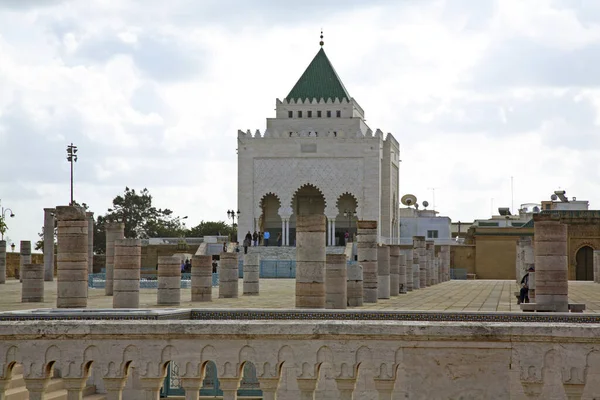 Mausoléu Maomé Rabat Marrocos — Fotografia de Stock
