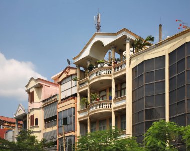 Ho Chi Minh caddesinde. Vietnam