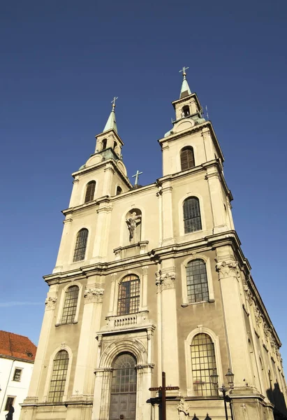 Kerk Van Het Heilige Kruis Brzeg Opole Woiwodschap Polen — Stockfoto