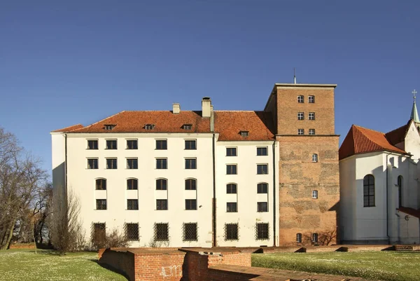 Château Des Piasts Silésiens Brzeg Voïvodie Opole Pologne — Photo