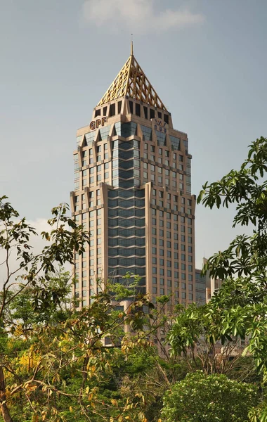 Abdulhrahim Building Distrito Bang Rak Banguecoque Reino Tailândia — Fotografia de Stock