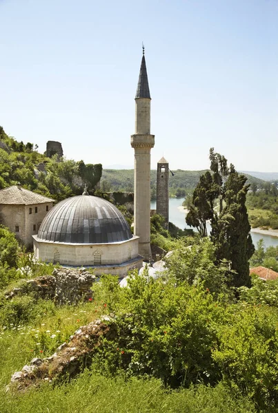 Mezquita Hajji Alija Pocitelj Bosnia Herzegovina — Foto de Stock