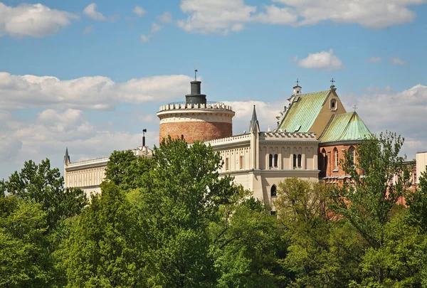 Veduta Del Castello Lublino Polonia — Foto Stock