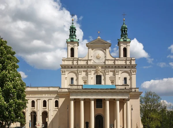 Katedra Jana Chrzciciela Lublinie Polska — Zdjęcie stockowe