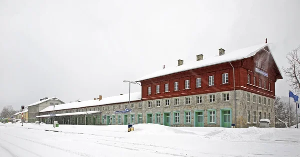 Estación Tren Zelezna Ruda República Checa — Foto de Stock