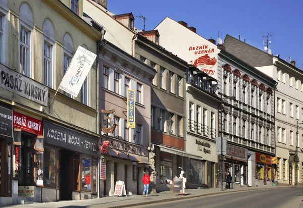 Calle Hluboka Turnov República Checa — Foto de Stock