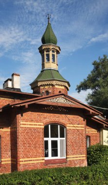 Mielno 'nun manzarası. Polonya