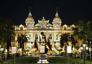Monte Carlo 'daki kumarhane. Monako Prensliği