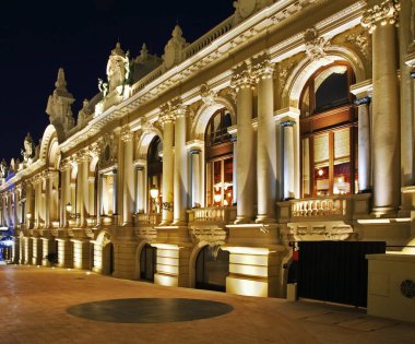 Monte Carlo 'daki kumarhane. Monako Prensliği