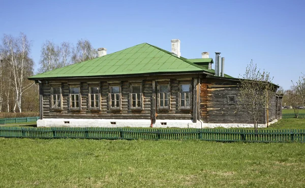 Zemstvo School Konstantinovo Village Ріазанська Область Росія — стокове фото