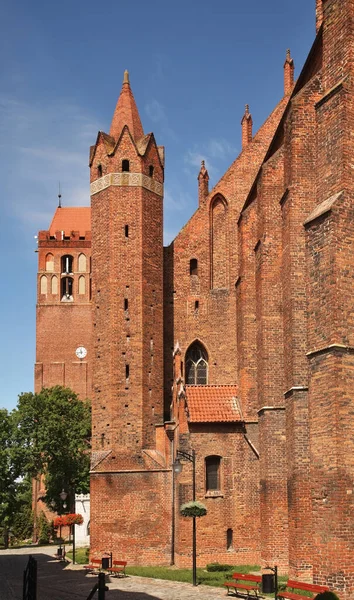 Kasteel Van Teutoonse Orde Residentie Van Het Bisdom Pomesania Kathedraal — Stockfoto