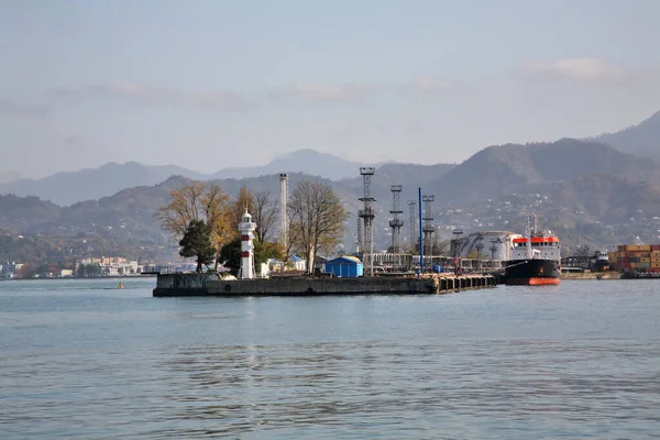 巴统港 阿扎尔自治共和国 格鲁吉亚 — 图库照片