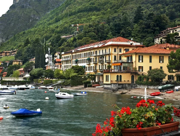 Pohled Menaggio Provincie Como Itálie — Stock fotografie