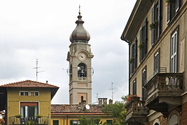 Церковь Святого Стефана Менаджио Провинция Комо Италия — стоковое фото