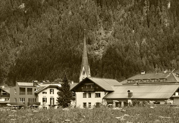 Blick Auf Mayrhofen Zillertal Tirol Österreich — Stockfoto