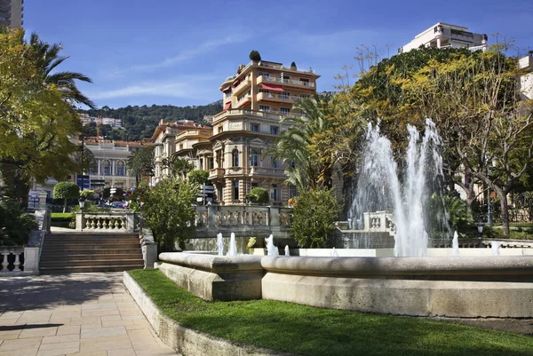 Parque Monte Carlo Principado Mónaco — Foto de Stock