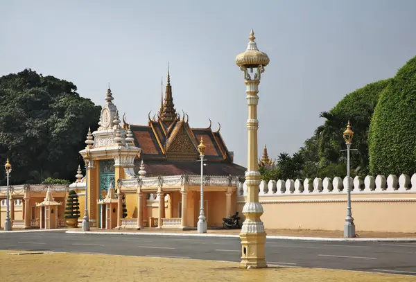 Puerta Victoria Palacio Real Preah Barum Reachea Veang Nei Preah —  Fotos de Stock