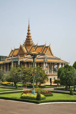 Phnom Penh 'deki Kraliyet Sarayı' nda (Preah Barum Reachea Veang Nei Preah Reacheanachak Kampuchea) Moonlight Pavyonu (Preah Thineang Chan Chhaya). Kamboçya